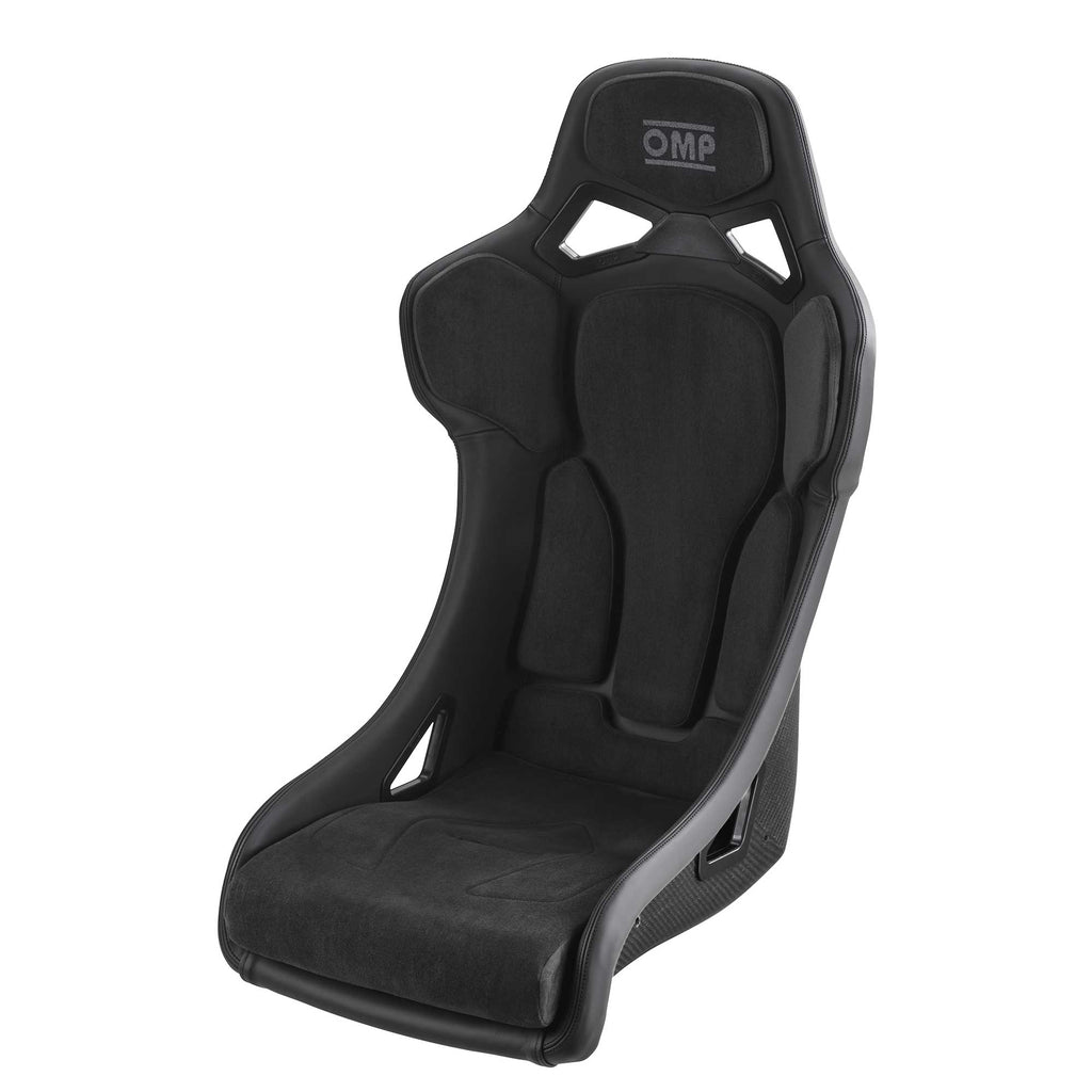 OMP RACING SEAT RT CARBON FIA 8855-1999 IN LEATHER AND SUEDE FABRIC