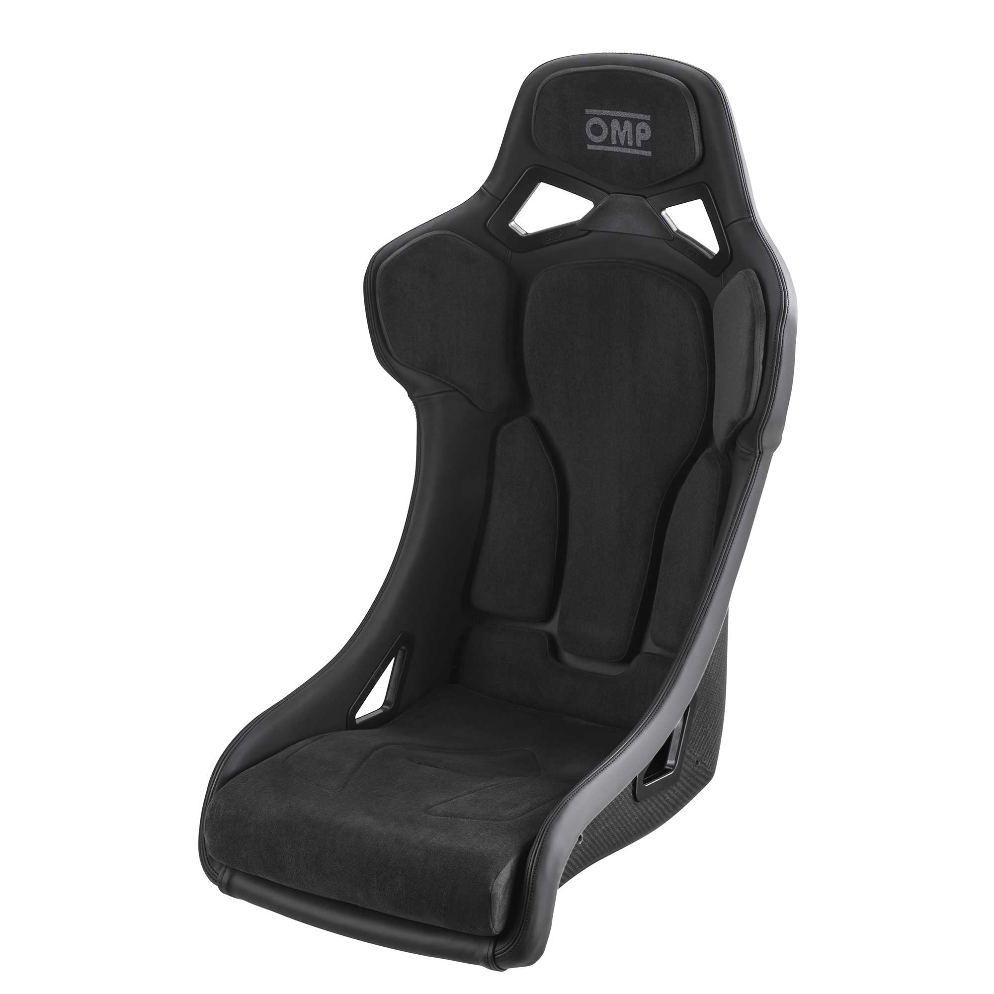 OMP RACING SEAT RT CARBON FIA 8855-1999 IN LEATHER AND SUEDE FABRIC