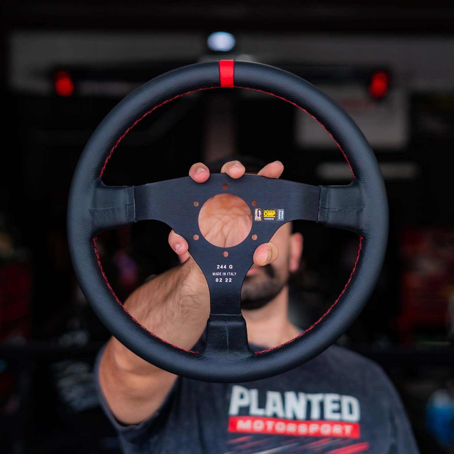 OMP WRC STEERING WHEEL IN SMOOTH